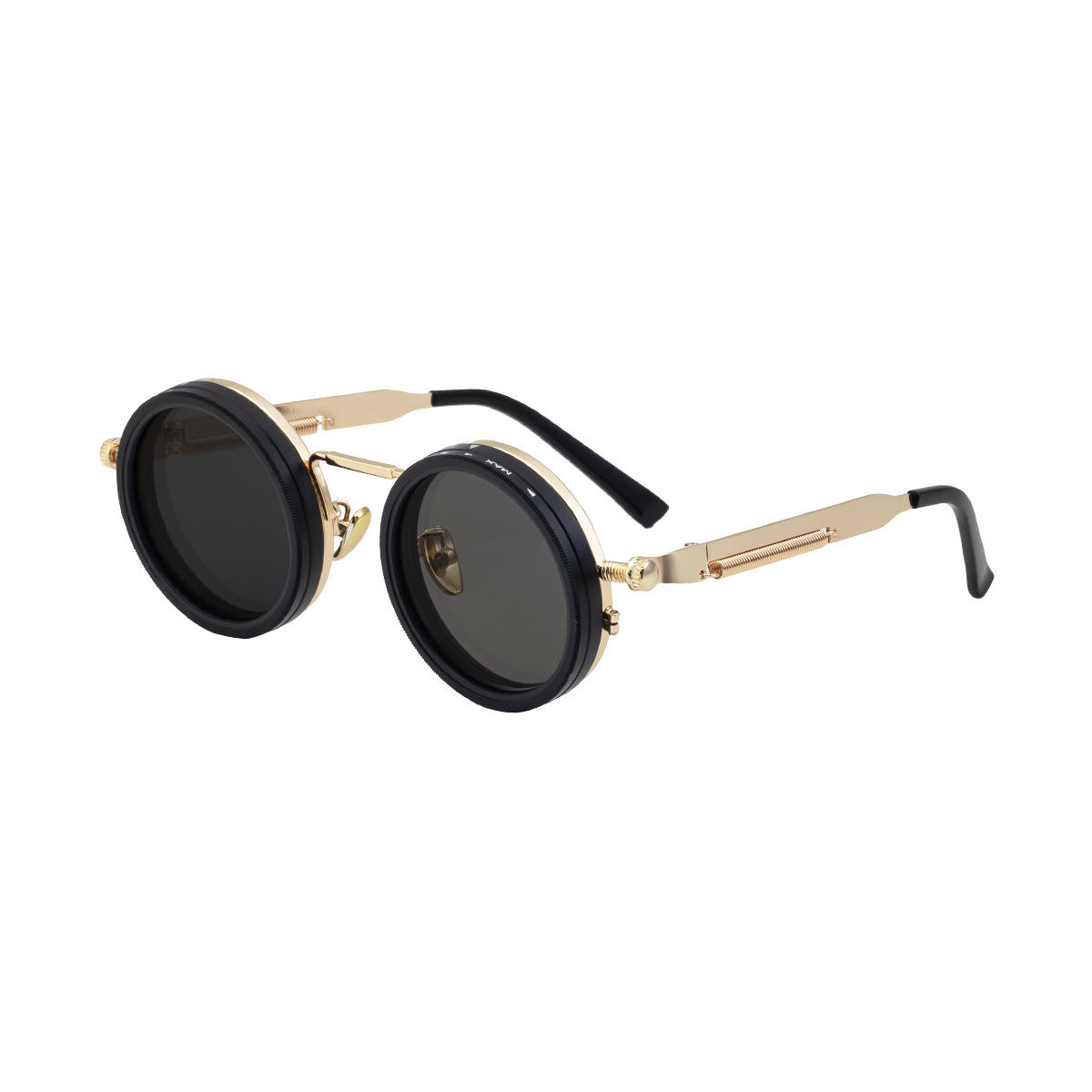 Round-designer Adjustable Aluminium Magnesium Alloy Men Polarized Uv400 Shades Sun Sunglass