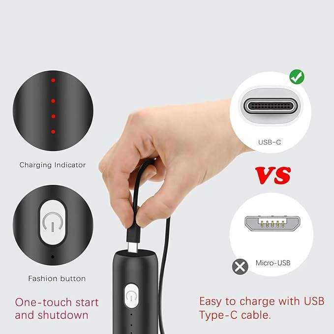 Electric Milk Frother & Coffee Beater (Handheld & Rechargeable)