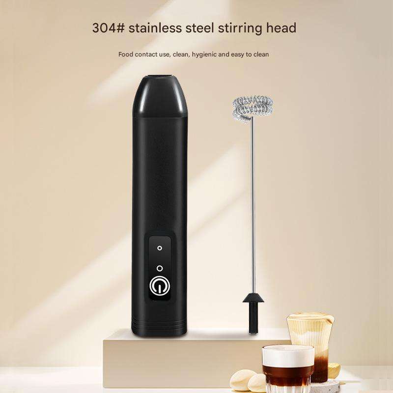 Electric Milk Frother & Coffee Beater (Handheld & Rechargeable)